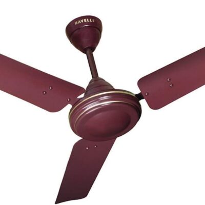 HAVELLS VELOCITY CEILING FAN, SHORT BLADE, BROWN