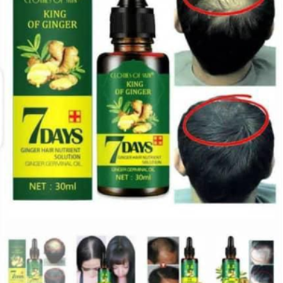 7 Day Ginger Oil ReGrow Germinal Hair Growth Serum