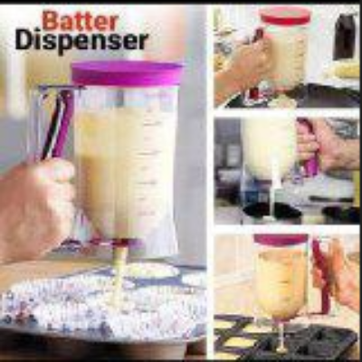 Batter Dispenser With Measuring Label