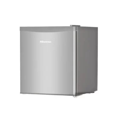 HISENSE Bedside Refrigerator REF 045DR, 45L, FROST, LOW NOISE, ENVIRONMENT-FRIENDLY TECH, SILVER