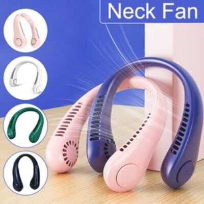 Portable Bladeless Hanging Neck Fan