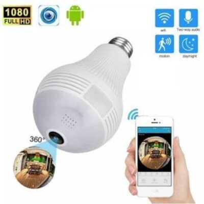 360 degree Wifi Panorama Camera Light Bulb