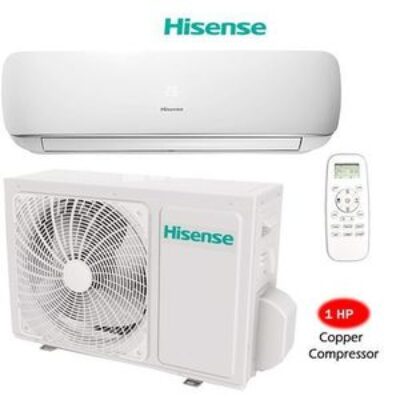 Hisense Air Conditioner 1HP, Copper Condenser, Super Cooling Gold Fin, SPL 1.0HP Copper-TG