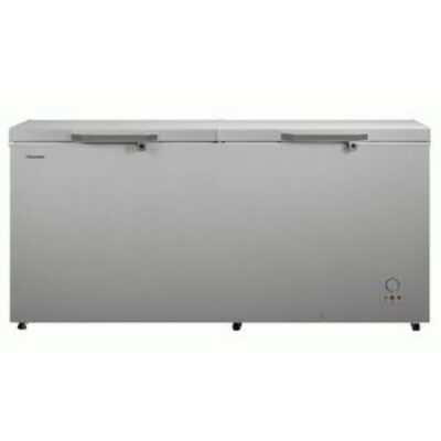 Hisense Chest Freezer 500 Litres, Silver, Double Door, R600 Gas – FC 66 DD