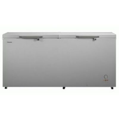 Hisense Chest Freezer 702 Litres, Silver, Double Door, R600 Gas – FC 91 DD