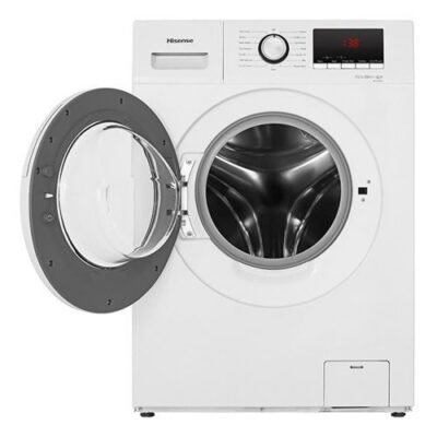 Hisense Washing Machine, Front Load, 6kg, Smart Control, Silver, WM 6010