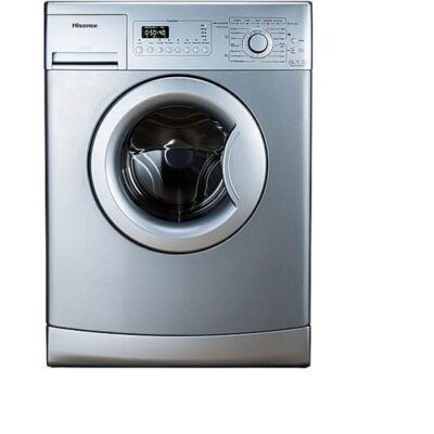 Hisense Washing Machine, Front Load, 6kg, Smart Control, Silver, WM 6012S