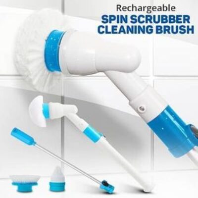 HANDHELD HURRICANE 360 CORDLESS RECHARGEABLE SPIN SCRUBBER