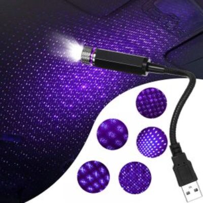 Light Projector Car and Home Decoration Light USB LED