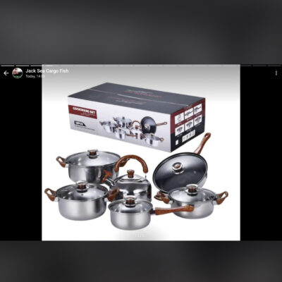 Stainless pot set